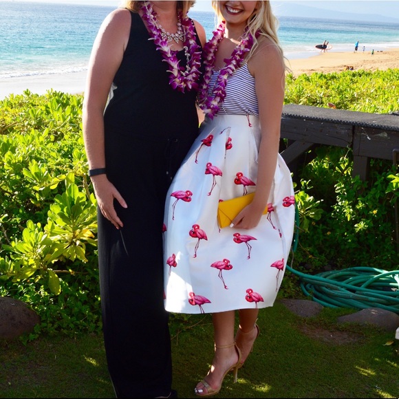 Chicwish Dresses & Skirts - Flamingo Skirt